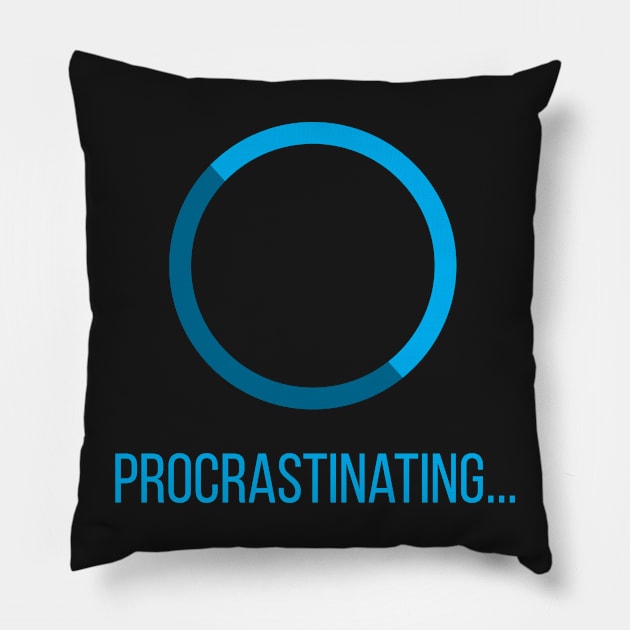 procrastinating Pillow by foxycated