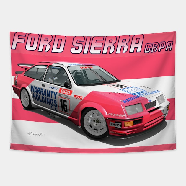 GrA Ford Sierra RS Cosworth Tapestry by PjesusArt