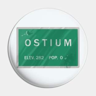 Ostium Logo Pin