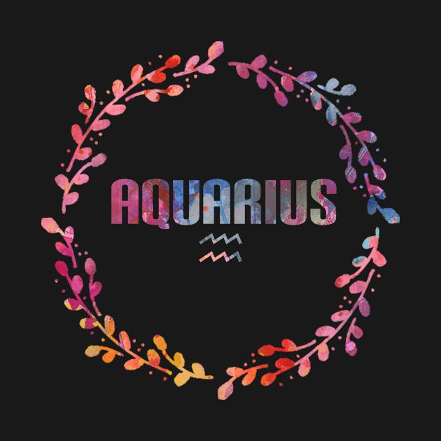 Aquarius Zodiac Sign by BuzzOnTheStreet