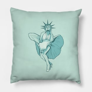 Statue of Liberty | Marilyn Monroe Pillow