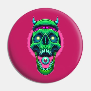 Strange Cranium Pin