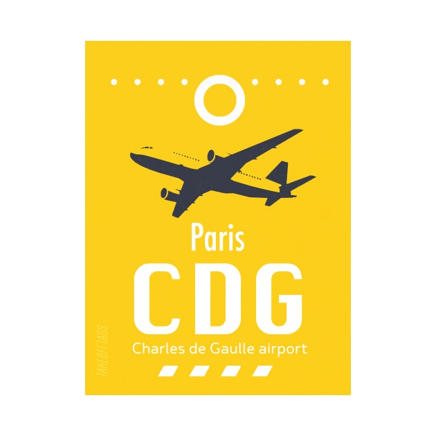 CDG yellow airport by Woohoo