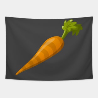 Carrot Craze - Vibrant and Fresh Carrot Illustration Tapestry