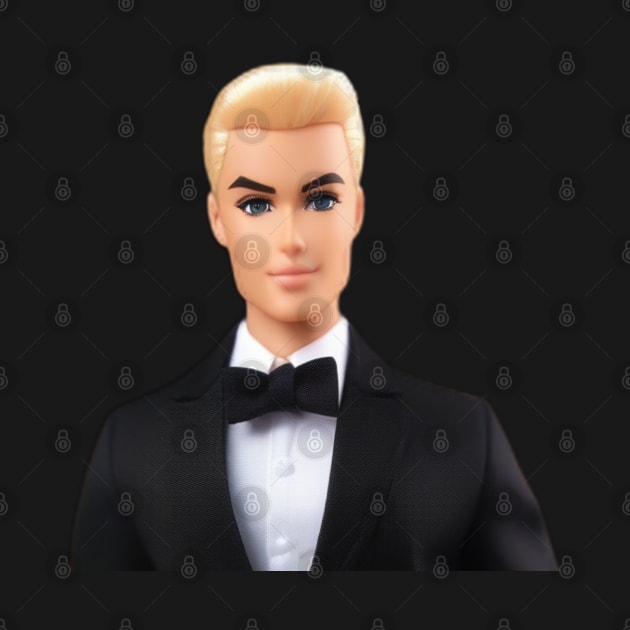 Ken Barbie Doll Suit by PLANTONE