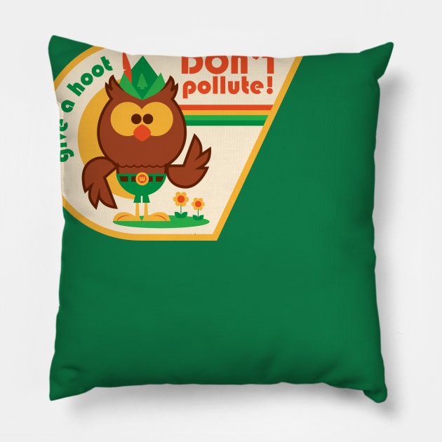 Don't Pollute Pillow by montygog