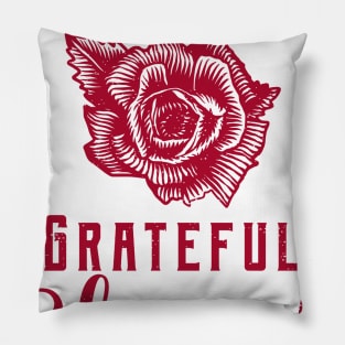 Thankful Grateful Blessed Distressed gift Pillow