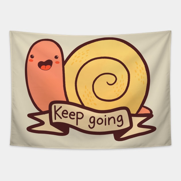 Keep Going Tapestry by PathstriderArt