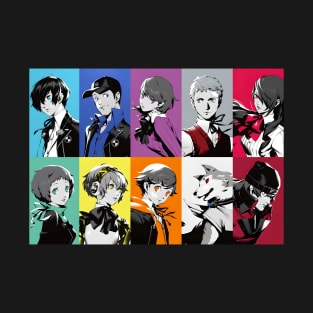 P3R Characters T-Shirt