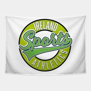 Ireland sports athletic logo. Tapestry