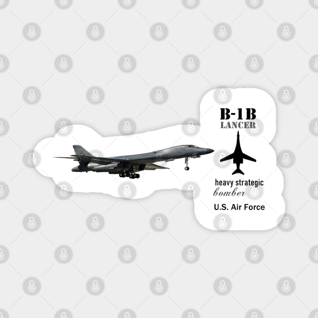 B-1B Lancer Magnet by sibosssr