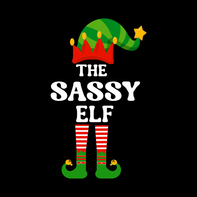 Sassy Elf Matching Family Group Christmas Party by albaley