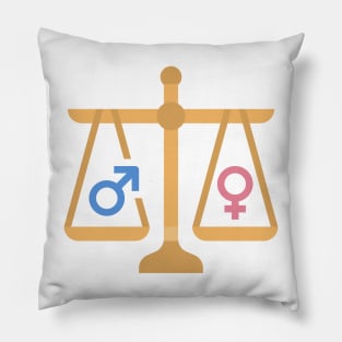 Gender Equality is a Fundamental Right Pillow