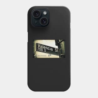 Valencia Street, Los Angeles, California by Mistah Wilson Phone Case