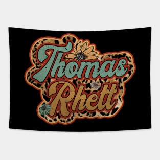 Personalized Flowers Rhett Proud Name Vintage Beautiful Thomas Tapestry
