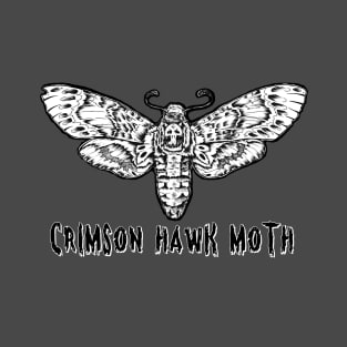 Crimson hawk moth T-Shirt