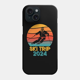 Snow Skiing Winter Spring Vacation Phone Case