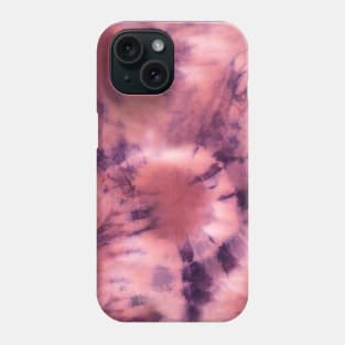 Purple and Pale Pink Pastel Tie-Dye Phone Case