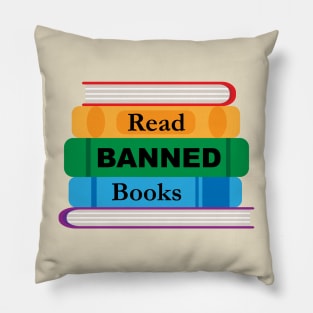 Read banned books Pillow