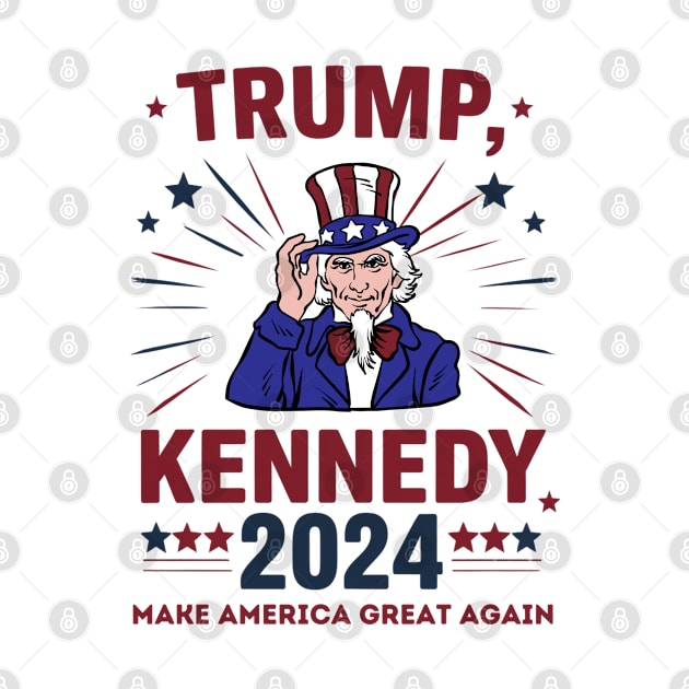 Trump Kennedy Maga 2024 Trump Kennedy TShirt TeePublic