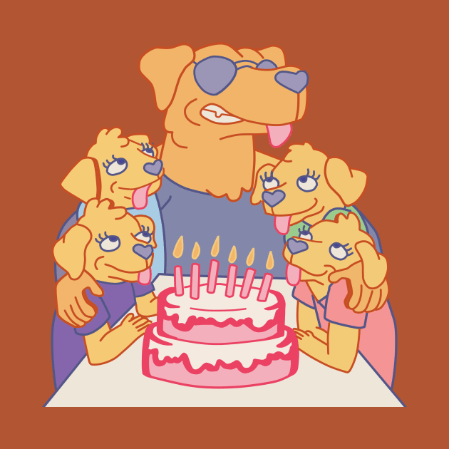 Mr. Peanutbutter - Birthday Dad by reinmuthis