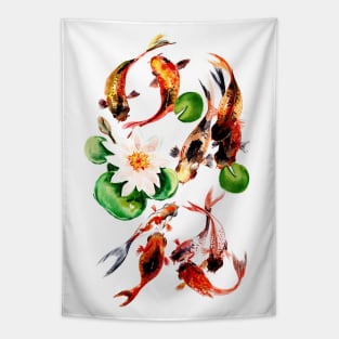 koi Feng Shui Tapestry