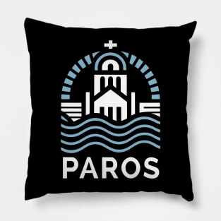 Paros, Greek Island Pillow