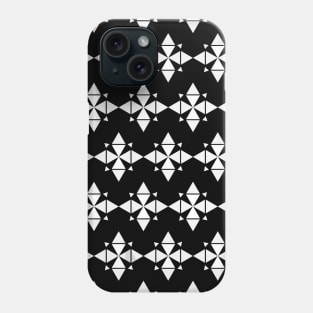 Black and white seamless pattern Phone Case