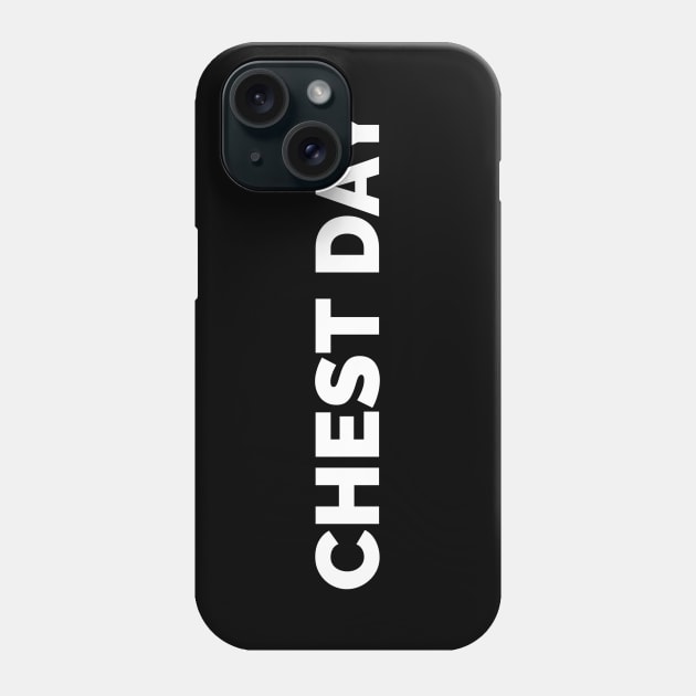 Motivational Workout | Chest Day Phone Case by GymLife.MyLife