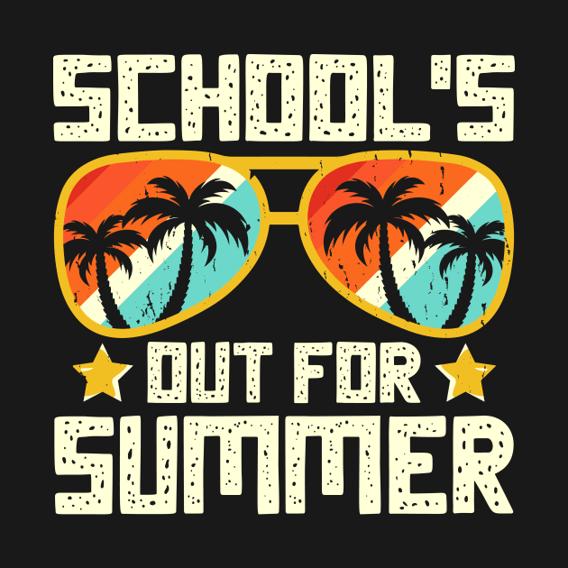 School Out For Summer T Shirt For Women Men by Xamgi