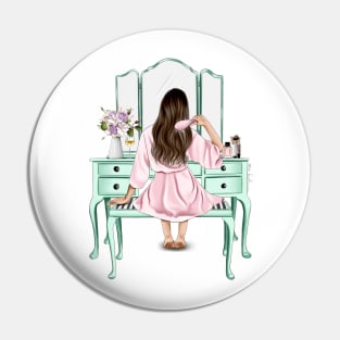 Vanity Table Brunette Pin