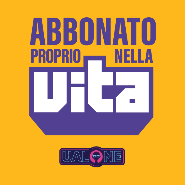 Abbonato viola by Ualone