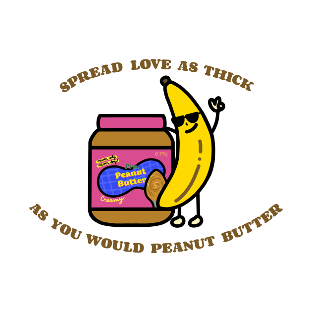 Banana and Peanut Butter by pretti ugli