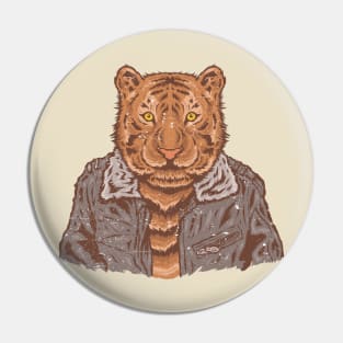 Handsome Tiger Pin