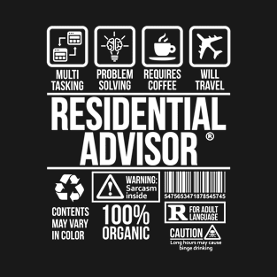 Residental advisor T-shirt | Job Profession | #DW T-Shirt