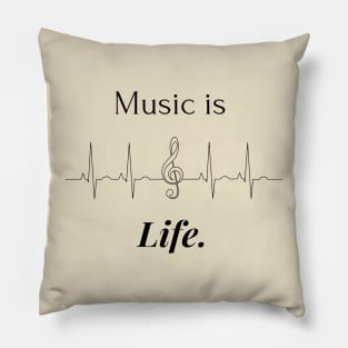 Music is Life Pillow