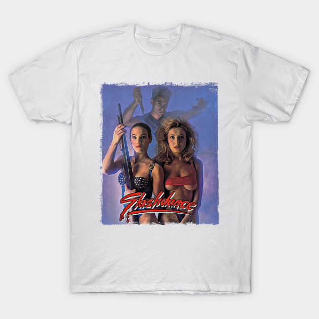 Slashdance Retro Cult Classic Horror Fan Art - 80s Movies - T-Shirt
