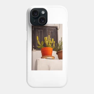 Red plant pot. Phone Case