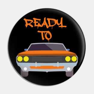 camaro ready to GOO t-shirt Pin