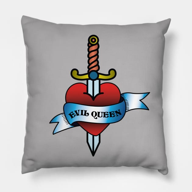 Evil Queen Pillow by 5571 designs