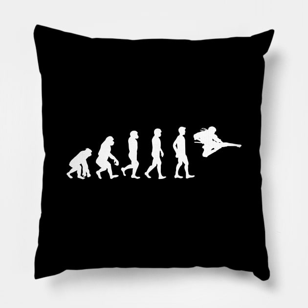 Kicking Ninja Evolution Martial Arts Addict Pillow by pixeptional