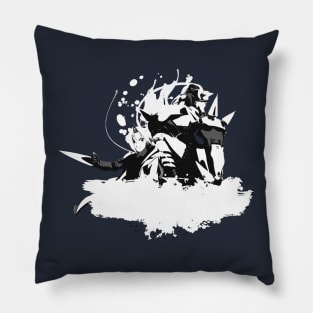 Elric Brothers black/white version Pillow