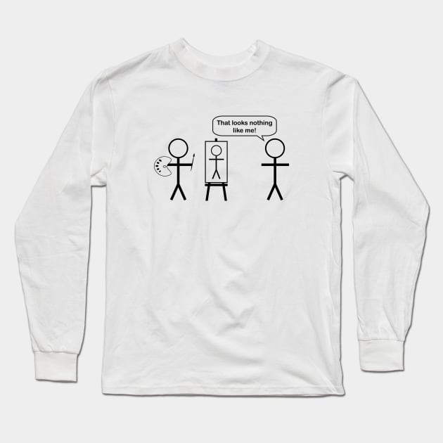 Stickman meme funny | Kids T-Shirt