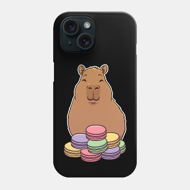 Capybara Macaroons Phone Case by capydays