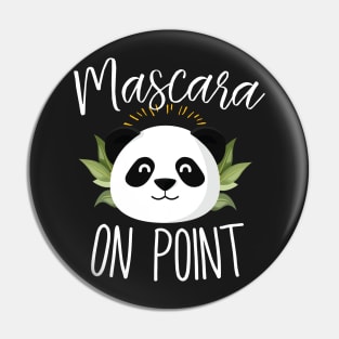 Panda Mascara on Point Pin