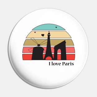 I love Paris Pin