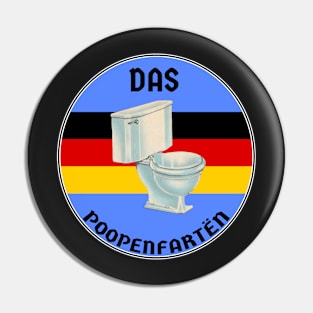 Das poopenfarten german toilet humour fart meme Pin