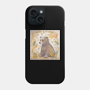 Bear drawing Phone Case