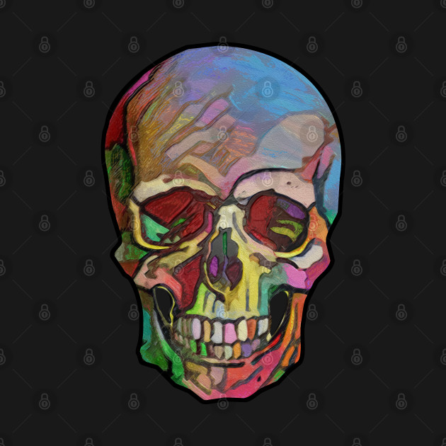 The Happy Skull by zuzugraphics