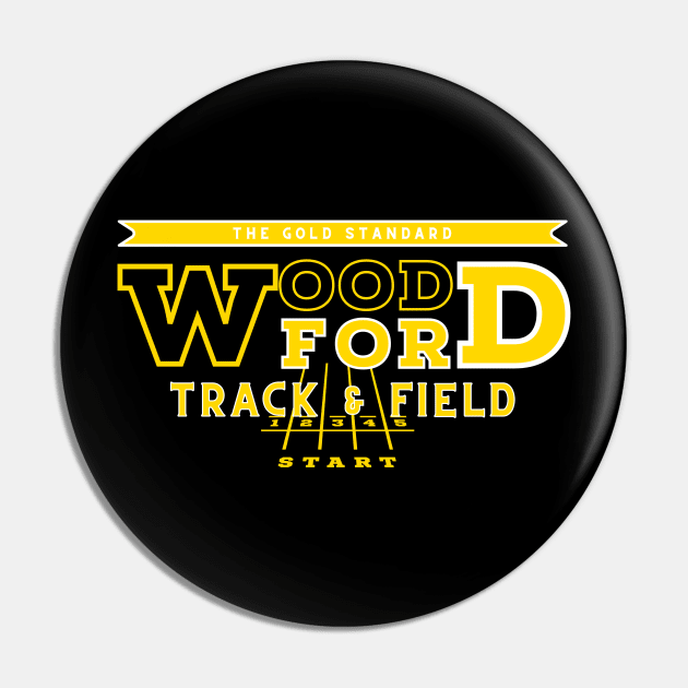 Woodford Track and Field Pin by Track XC Life